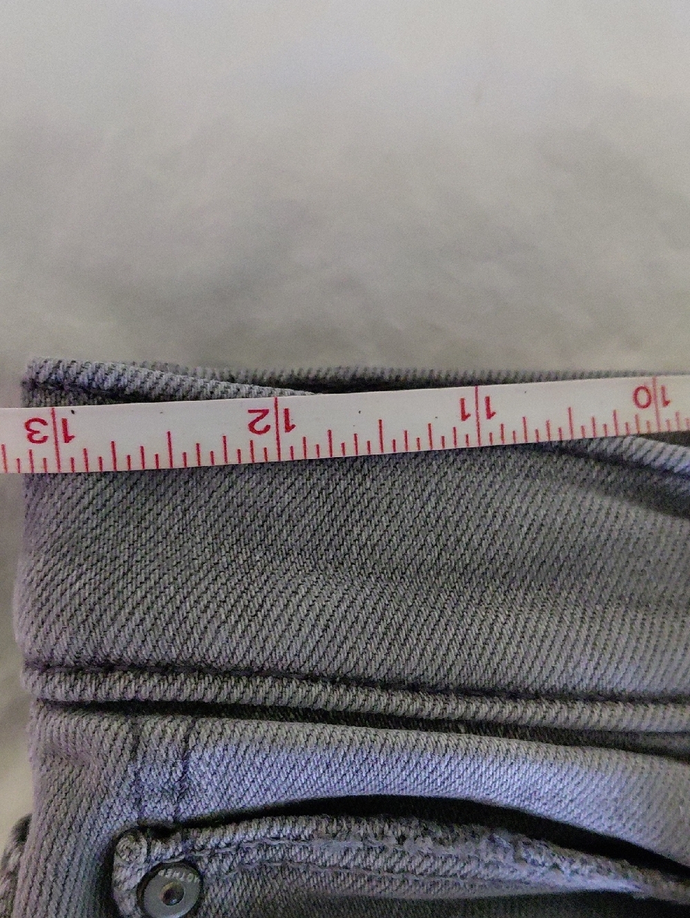 Mother The Doozy Sneak (Not Frayed) Gray Size 25 EUC - Picture 15 of 16